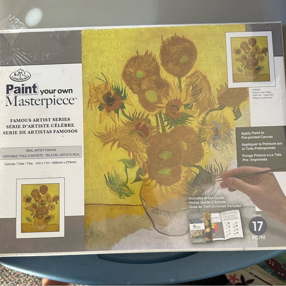 🌈Royal & Langnickel brand new Paint your own Masterpiece canvas paint k…